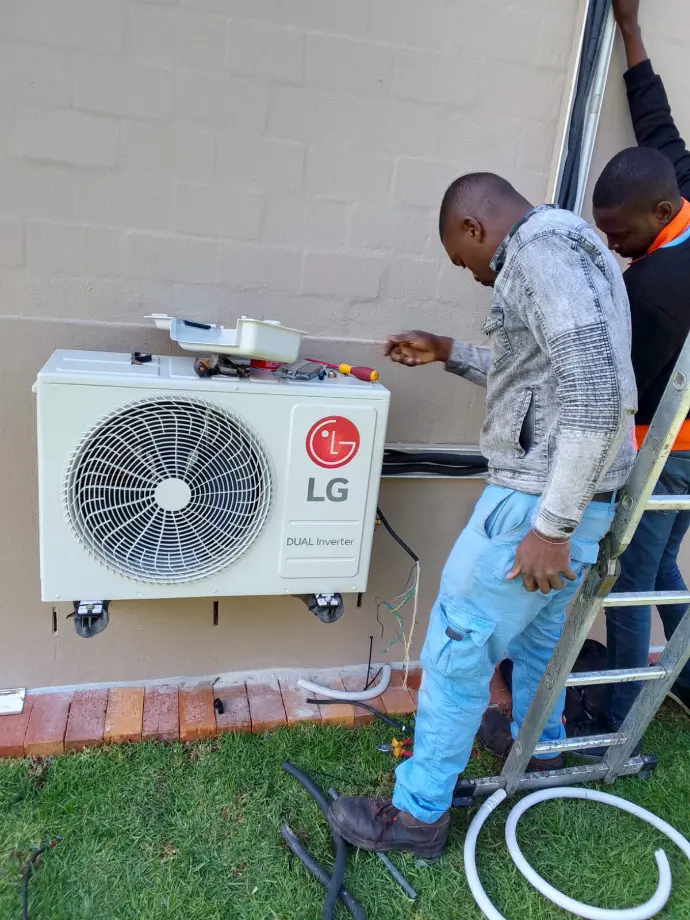 Air conditioner installation